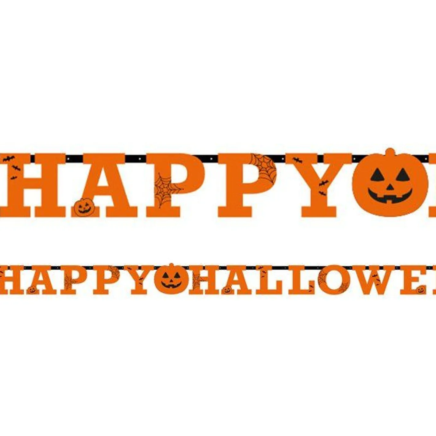 Happy Halloween Banner - 2.3M<Party Delights Outlet