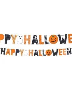 Party Delights Hanging Decorations<Happy Halloween Letter Banner