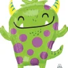 Party Delights Balloons<Happy Monster Supershape Balloon - 26" X 29" Foil