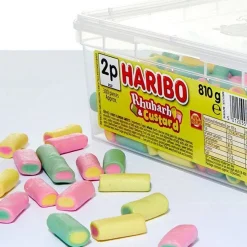 Haribo Rhubarb & Custard - 810G<Party Delights Clearance