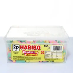 Haribo Rhubarb & Custard - 810G<Party Delights Clearance