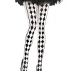 Women's Party Delights Women's<Harlequin Tights - Adult One Size