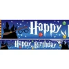 Harry Potter Style Paper Banners - 1M (3Pk)<Party Delights Outlet