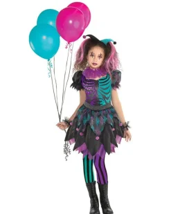 Kids' Party Delights Kids'<Haunted Harlequin - Childs Costume