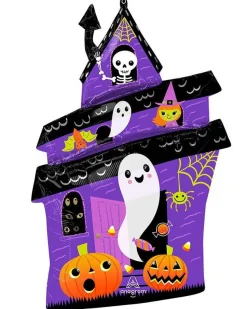 Party Delights Balloons<Haunted House Supershape Balloon - 32" Foil