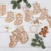 Party Delights Christmas Party Accessories<Hessian Stockings Advent Calendar (24Pk)