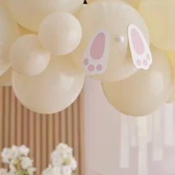 Hey Bunny Pastel Balloon Arch & Streamers - 50 Balloons<Party Delights Clearance