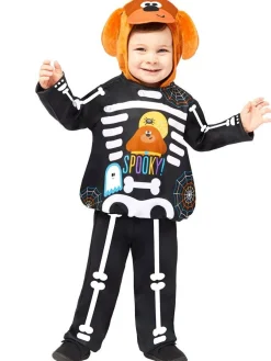 Kids' Party Delights Kids'<Hey Duggee Skeleton - Toddler Costume