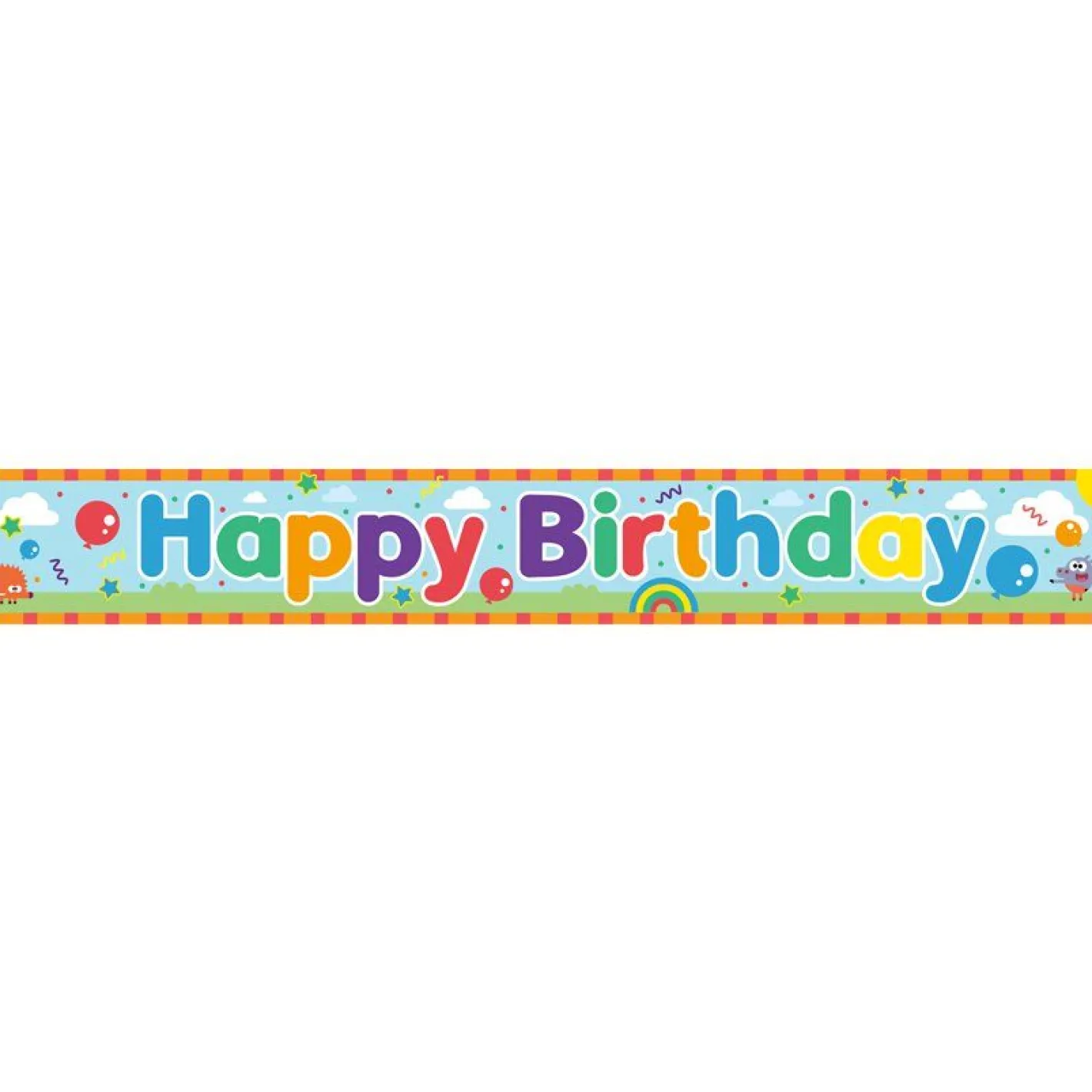 Hey Duggee Style Paper Banners - 1M (3Pk)<Party Delights Best