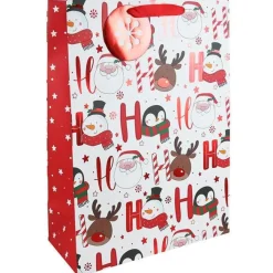 Party Delights Gift Wrapping<Ho Ho Ho Extra Large Gift Bag - 45.5Cm X 33Cm