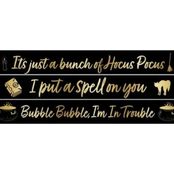 Party Delights Hanging Decorations<Hocus Pocus Yard Banners (3Pk)
