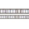 Hollywood Metallic Film Border Roll - 12.5M<Party Delights Online