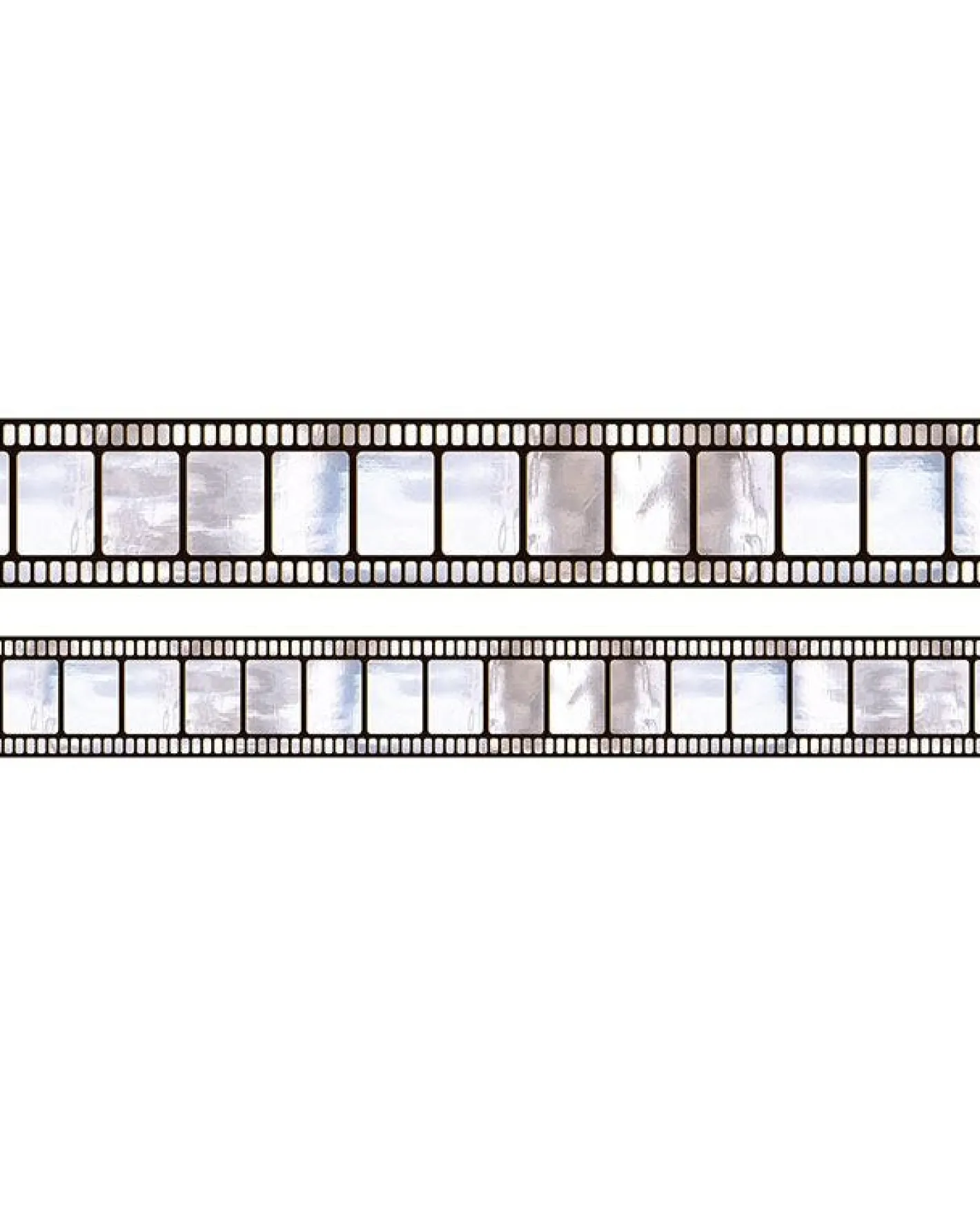 Hollywood Metallic Film Border Roll - 12.5M<Party Delights Online