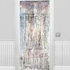 Holographic Silver Foil Door Curtain - 2.4M X 92Cm<Party Delights Discount