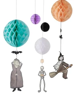 Party Delights Hanging Decorations<Honeycomb Paper Hanging Decorations With Characters (5Pk)
