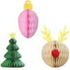 Party Delights Gift Wrapping<Honeycomb Present Toppers