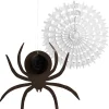 Party Delights Hanging Decorations<Honeycomb Spider & Web (2Pk)
