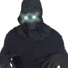 Men's Party Delights Men's<Hooded Mask With Light Up Eyes