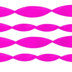 Hot Pink Crepe Paper Streamer - 24M<Party Delights Discount