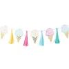 Ice Cream Foil Tassel Garland - 1.4M<Party Delights New