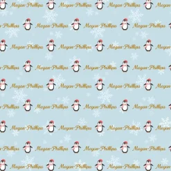 Party Delights Gift Wrapping<Icy Penguins Wrapping Paper