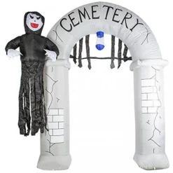Party Delights Props<Inflatable Cemetery Arch - 2.4M