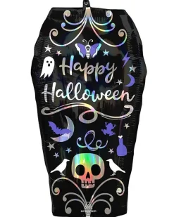 Party Delights Balloons<Iridescent Coffin Supershape Balloon - 27" Foil