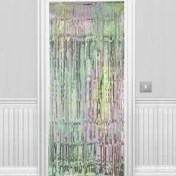 Iridescent Foil Door Curtain - 2.4M X 92Cm<Party Delights New