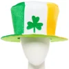 Irish Flag Shamrock Hat<Party Delights Best