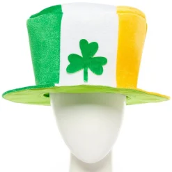Irish Flag Shamrock Hat<Party Delights Best