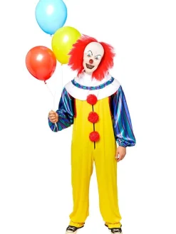 Men's Party Delights Men's<It Pennywise Classic Clown - Adult Costume