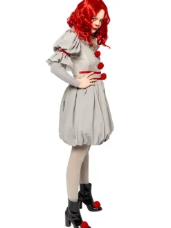 Women's Party Delights Women's<It Pennywise Clown Dress - Adult Costume