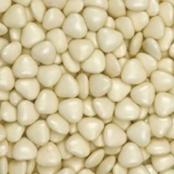 Ivory Chocolate Hearts - 1Kg<Party Delights Sale