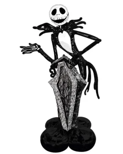 Party Delights Balloons<Jack Skellington Air Fill Airloonz Balloon - 64" Foil