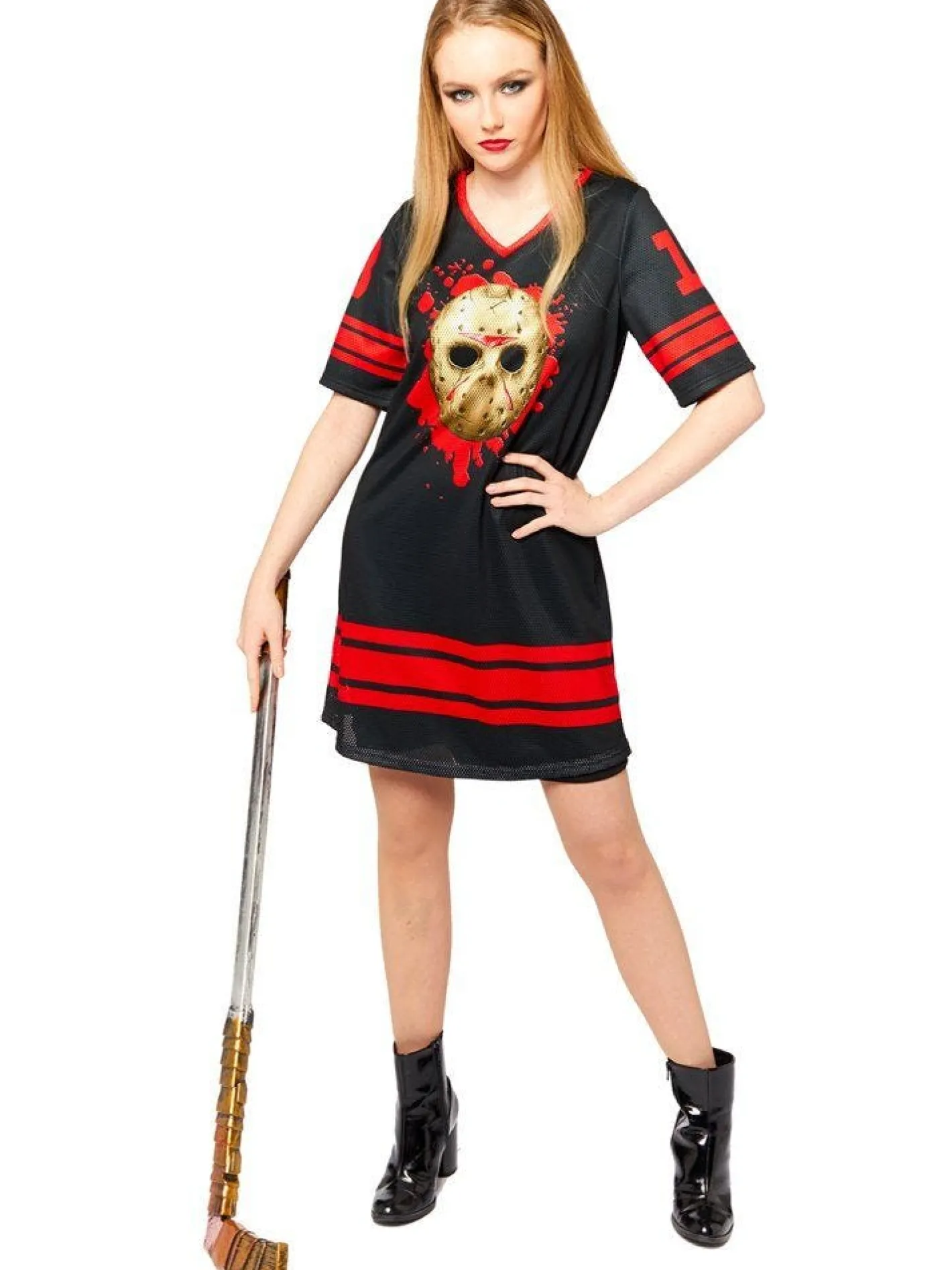 Women's Party Delights Women's<Jason Voorhees Dress - Adult Costume