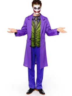 Men's Party Delights Men's<Joker - Adult Costume