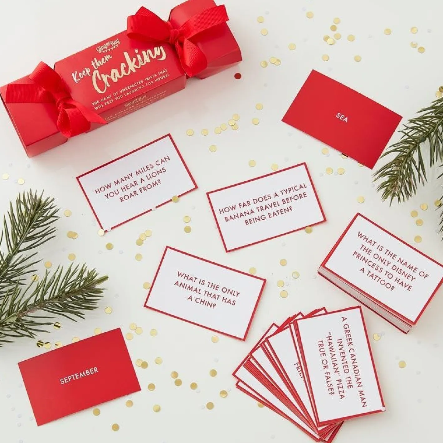 Party Delights Christmas Games<Keep Them Cracking Christmas Trivia Game