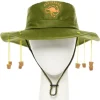 Khaki Australian Hat With Corks<Party Delights Discount