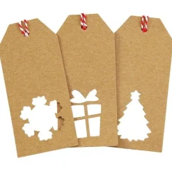 Party Delights Gift Wrapping<Kraft Gift Tags (12Pk)
