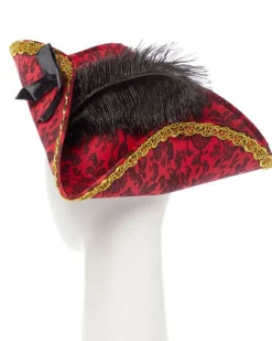 Ladies Pirate Tricorn Hat<Party Delights Online