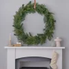 Party Delights Wreaths & Garlands<Large Foliage Christmas Wreath - 90Cm