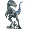 Life Size Jurassic World Dominion Mother Blue Raptor Cardboard Cutout - 135Cm X 90Cm<Party Delights Discount