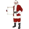 Life Size Santa With Small Sign Cardboard Cutout - 180Cm X 95Cm<Party Delights Sale