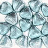 Light Blue Foil Chocolate Hearts X20<Party Delights Clearance