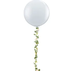 Light Pink Rose Garland - 1.75M<Party Delights Outlet