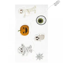 Party Delights Window & Door Decorations<Light Up Gel Window Stickers