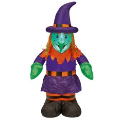 Party Delights Props<Light Up Inflatable Witch 1.2M
