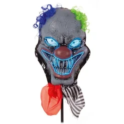Party Delights Props<Lights Up Clown Head Stake - 83Cm