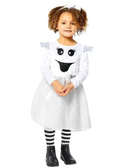 Kids' Party Delights Kids'<Lil Cute Ghost Dress - Toddler And Child Costume