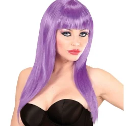 Party Delights Sexy<Lilac Glamorous Wig